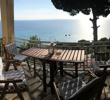 Vicky'S Panoramic View Apartments Pelekas Exterior foto